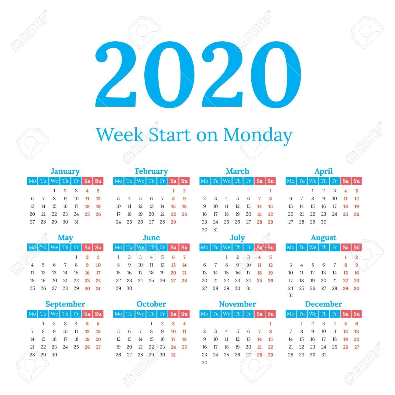 Calendar Week 29 2020 | Month Calendar Printable