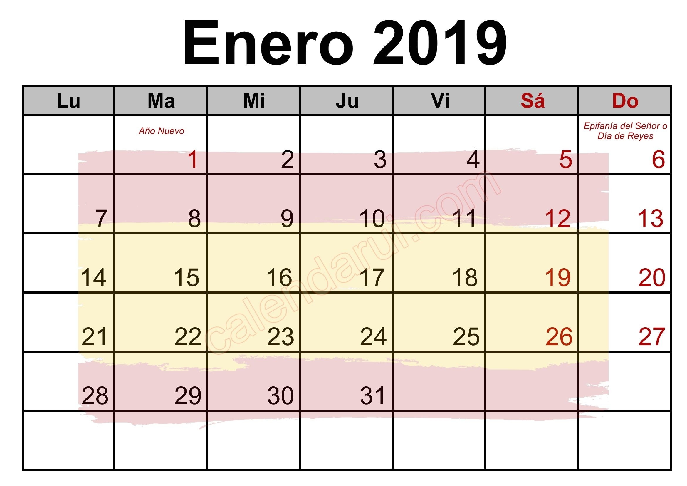 Printable Calendar In Spanish Teaching Español Print a Blank Spanish
