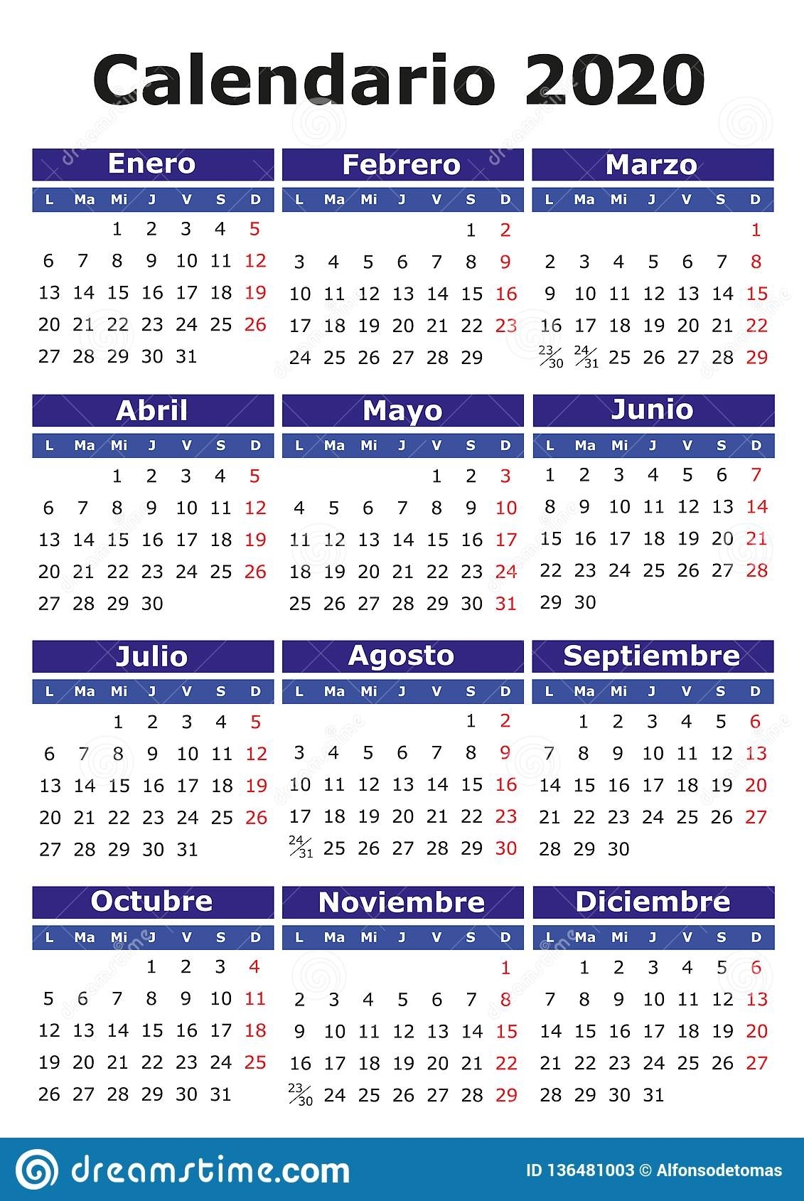 U Of H Calendar 2020 Month Calendar Printable