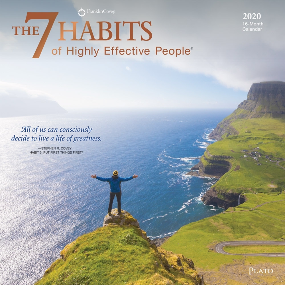 The 7 Habits Of Highly Effective People 2020 Square Wall