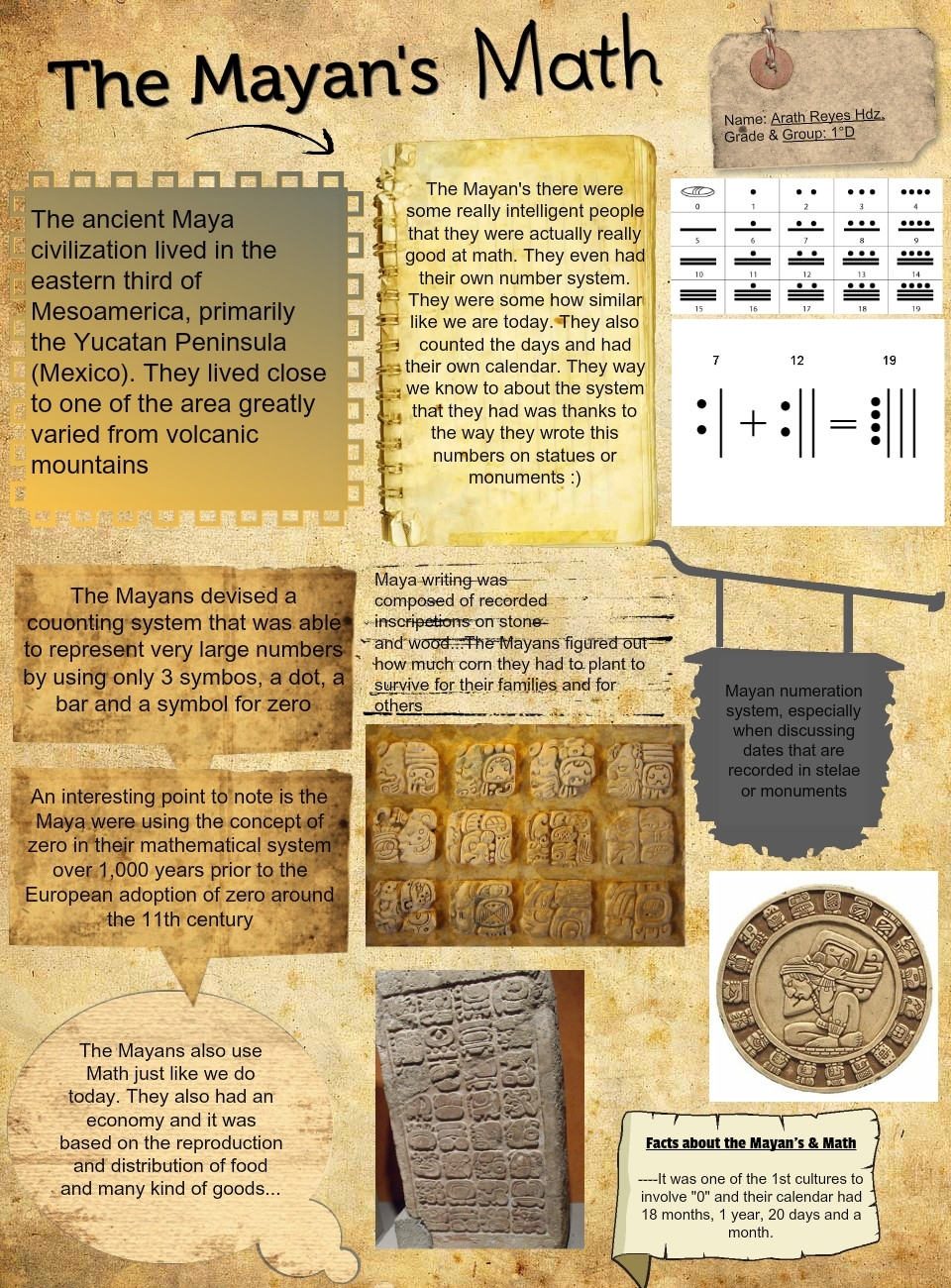 The Mayan&#039;s Math: Ancient, Civilization, En, History, Math