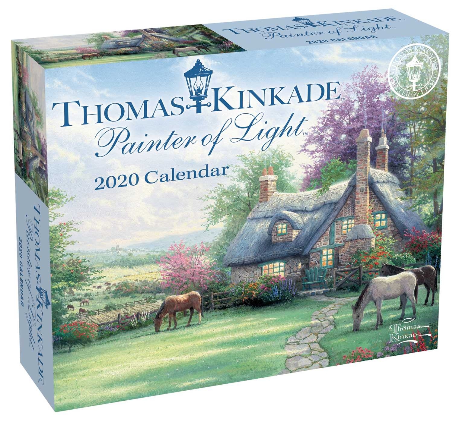 Thomas Kinkade Painter Of Light 2020 Day-To-Day Calendar