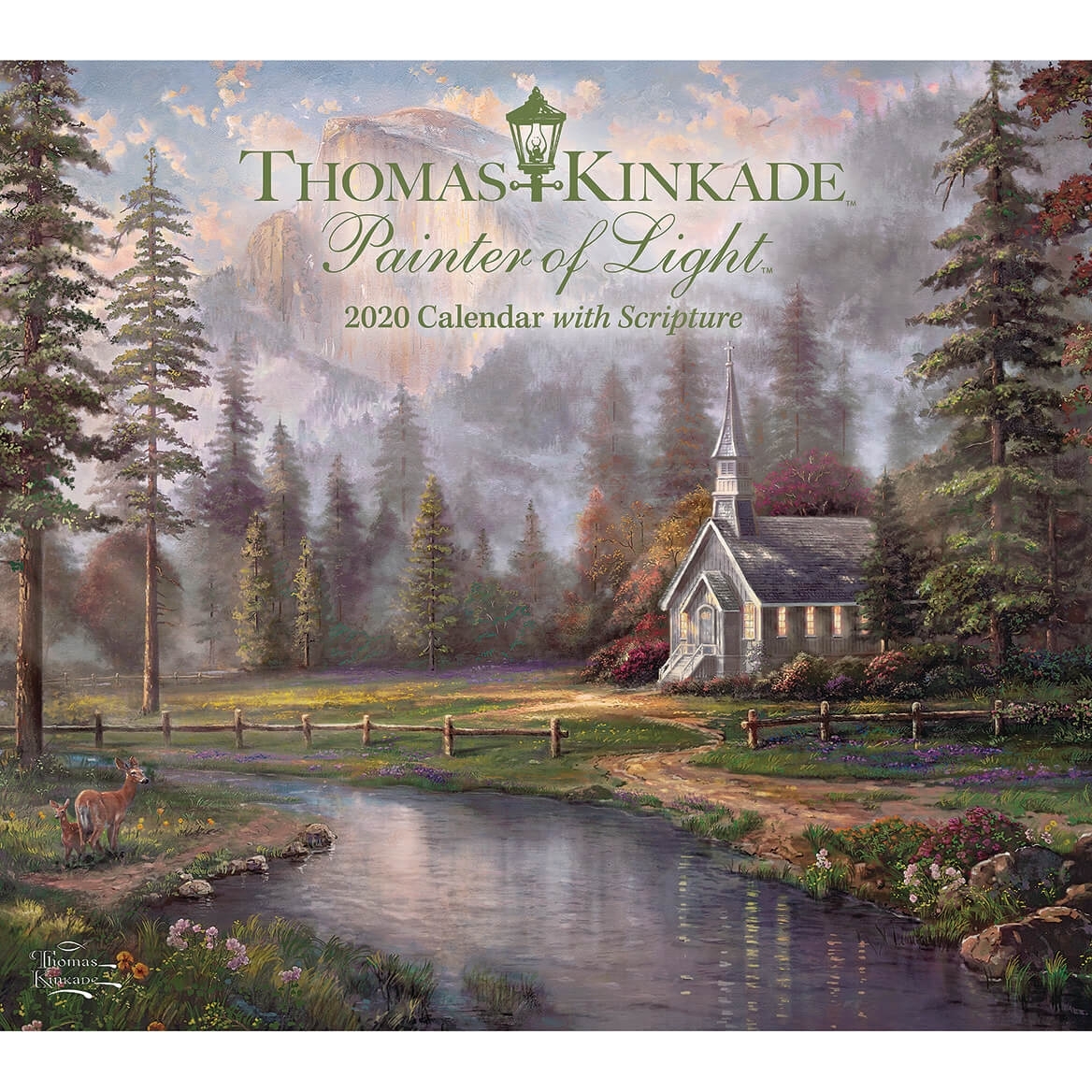 Calendar 2020 Thomas Kinkade Month Calendar Printable