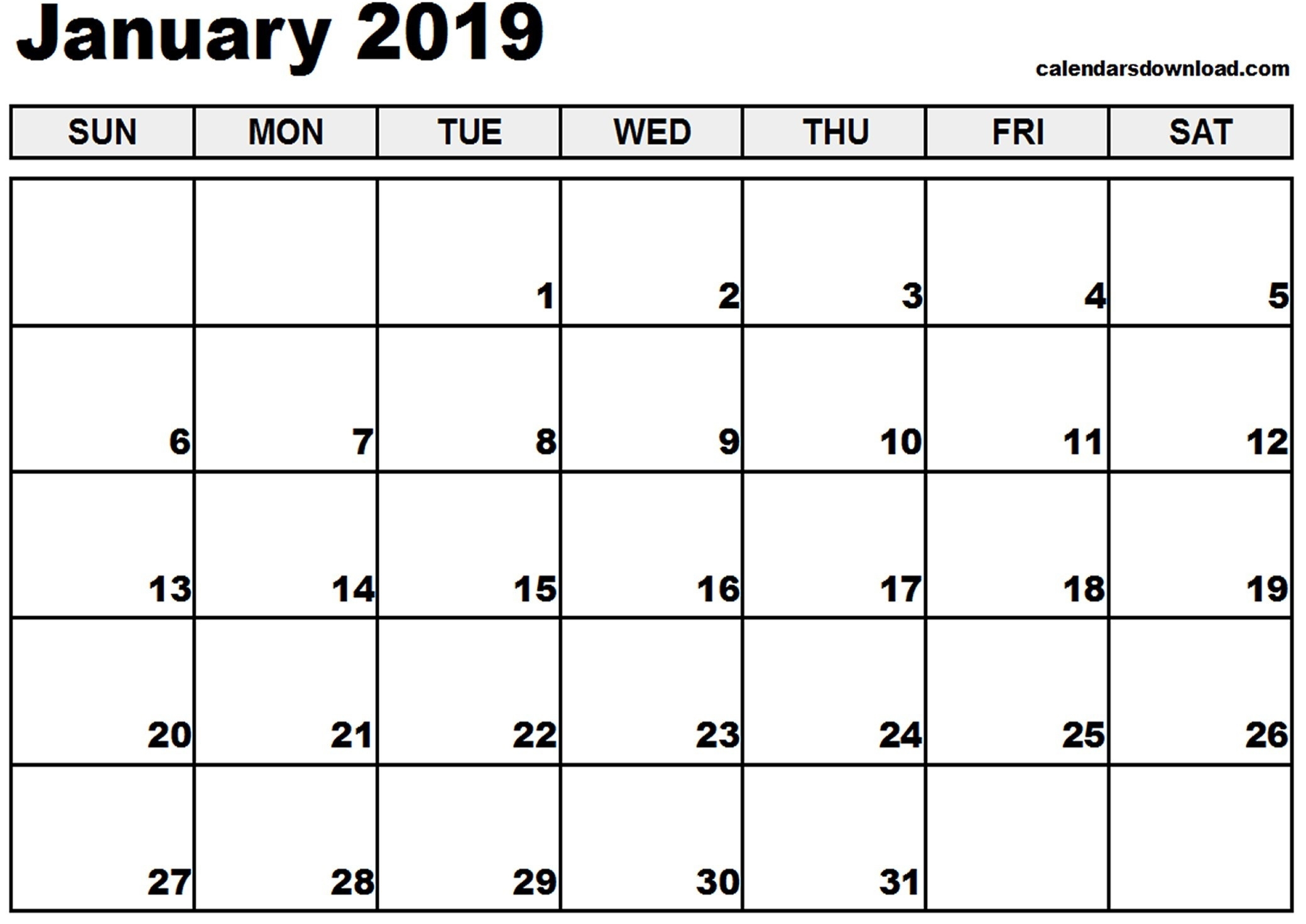 Timeanddate Com Printable Calendar 2019 | Printable Calendar