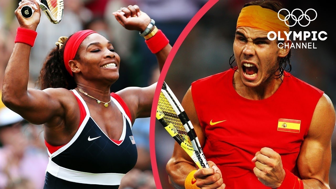 Top Tennis Singles Golden Slam Winners! | Top Moments