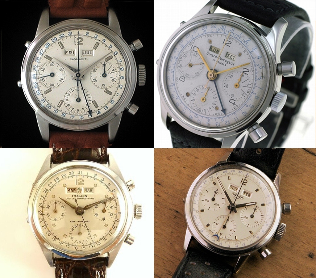 Triple Calendar Valjoux 72C Chronographsome Pics - The