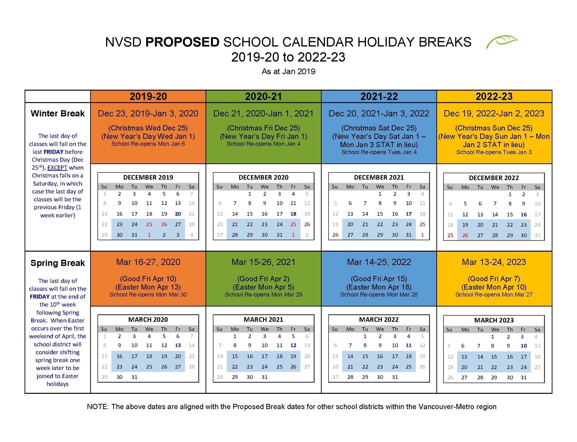 Unit 5 School Calendar 2019-20 | Calendar Design Ideas