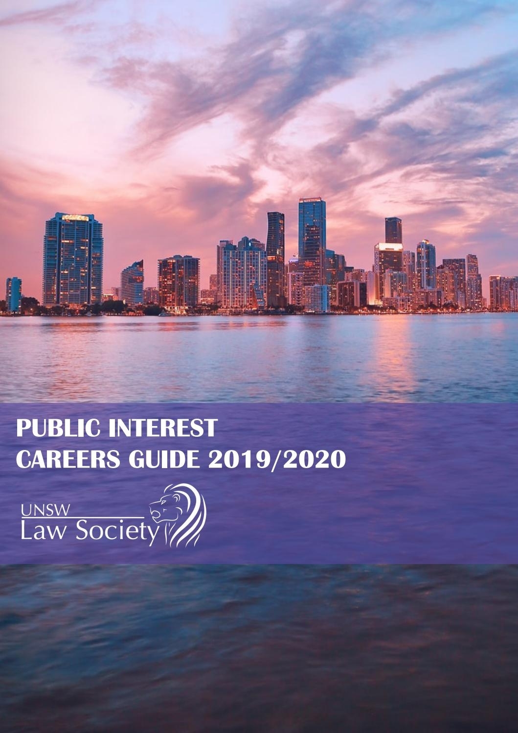 Unsw Law Society Public Interest Careers Guide 2019/2020