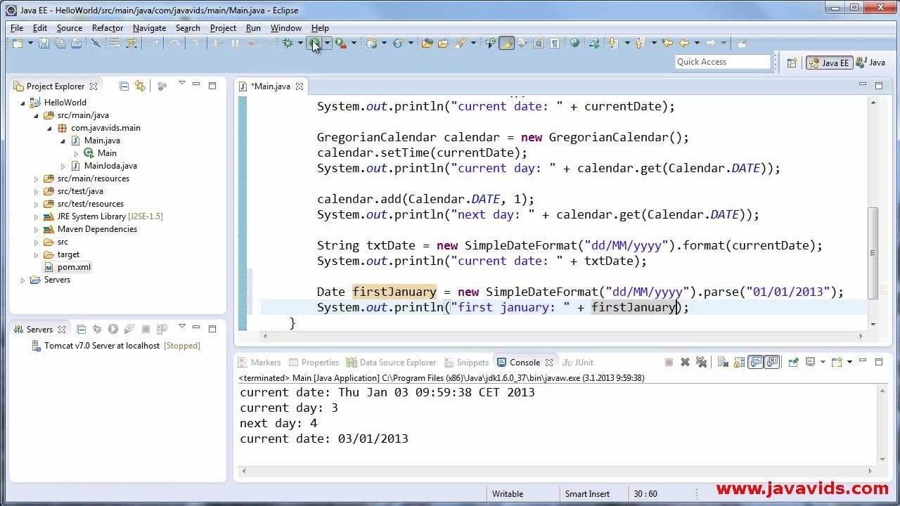 java simpledateformat example