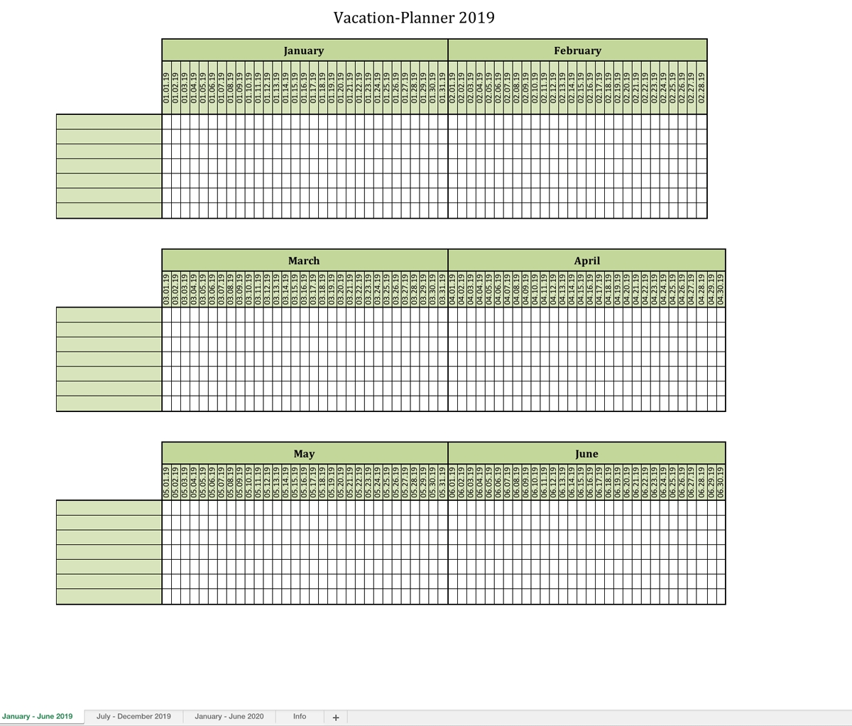 Vacation-Planner 2019