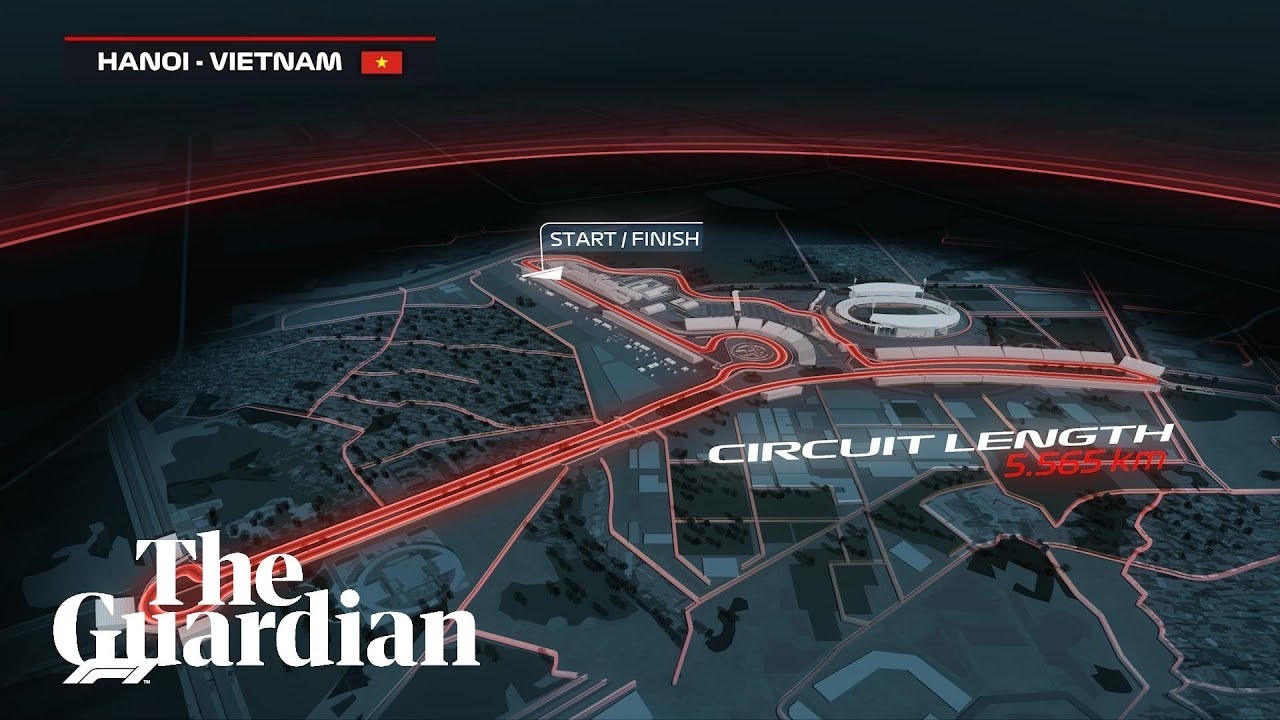 Vietnam Gp: F1 Reveals Track Map For Hanoi Street Race In 2020 – Video