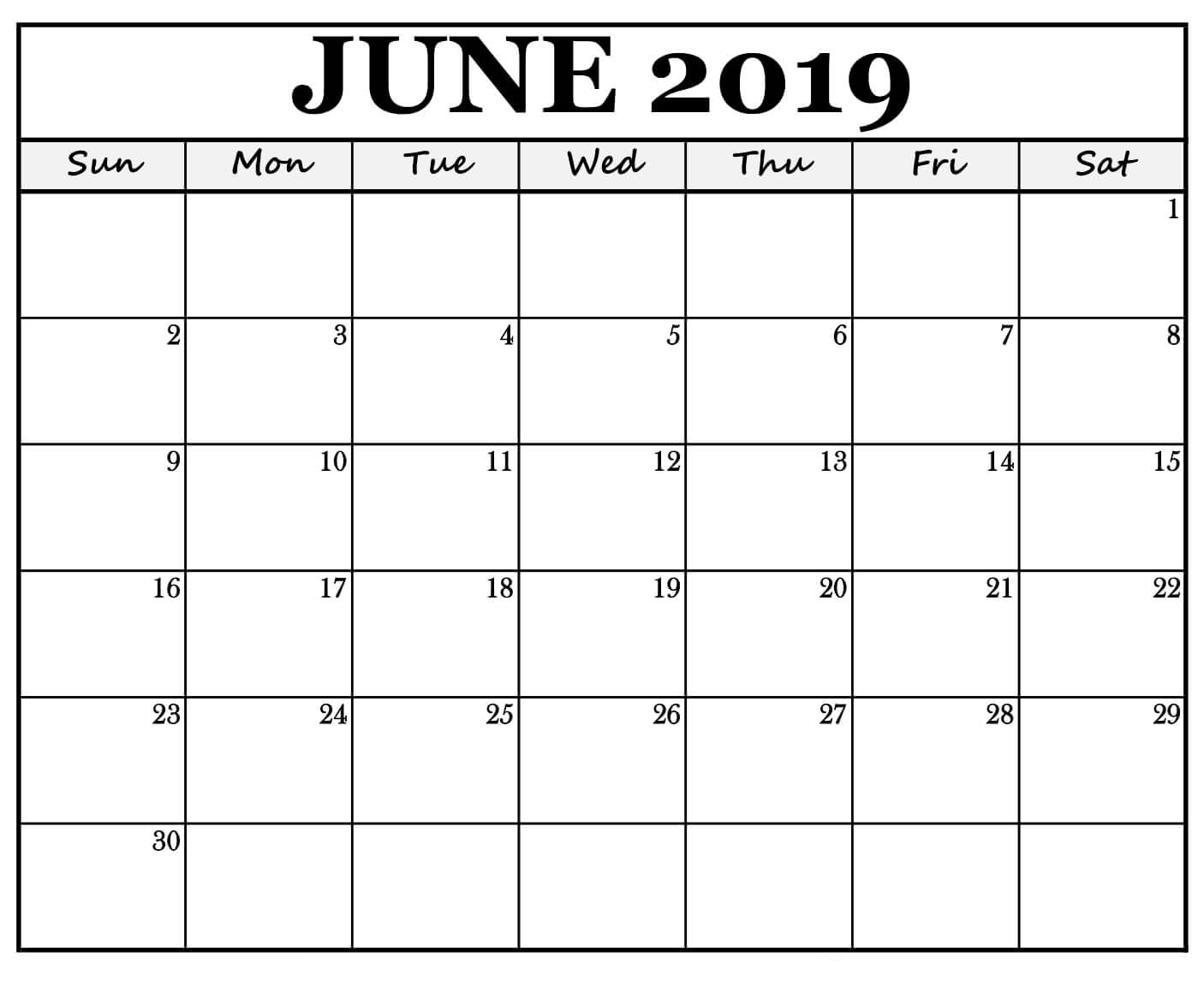 Waterproof June 2019 Calendar Wallpaper For Desktop Iphone