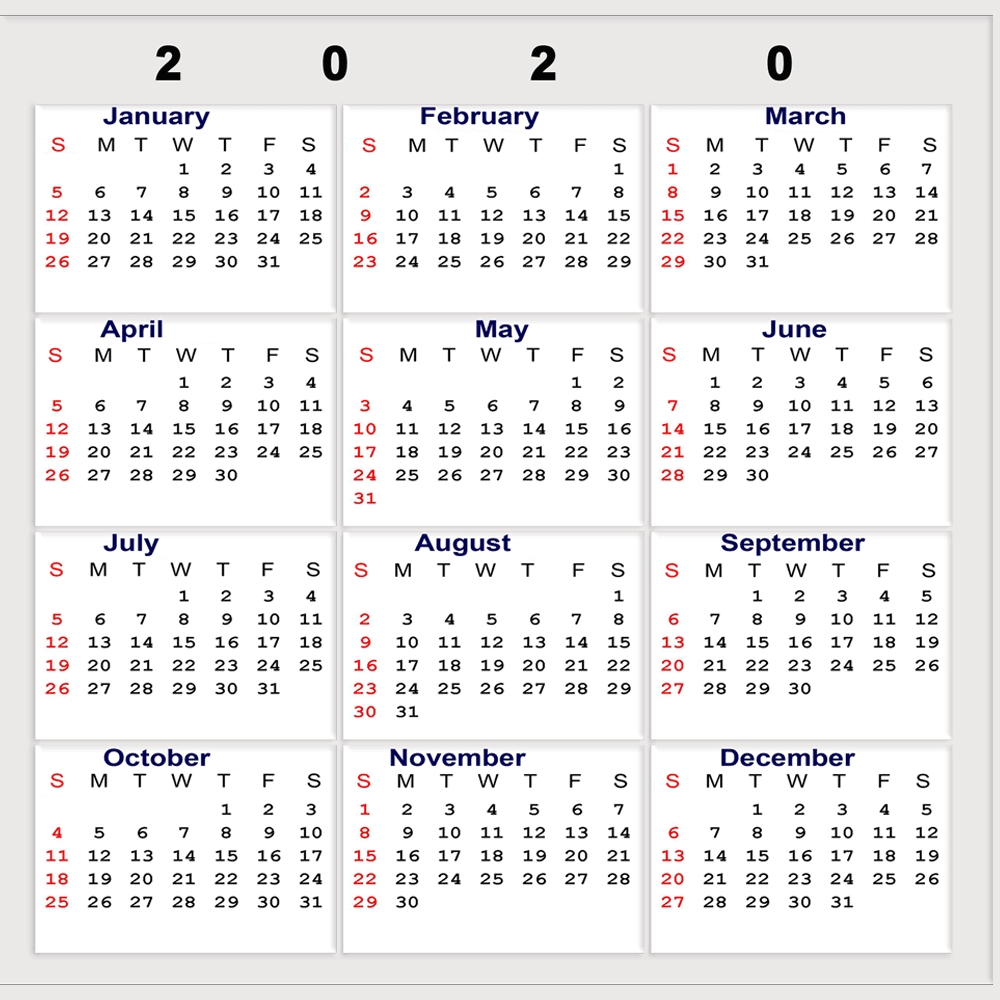 Calendar Week Numbers 2020 Printable Month Calendar Printable