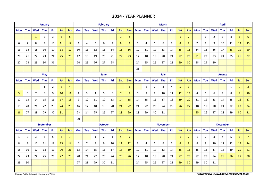 Year Planner