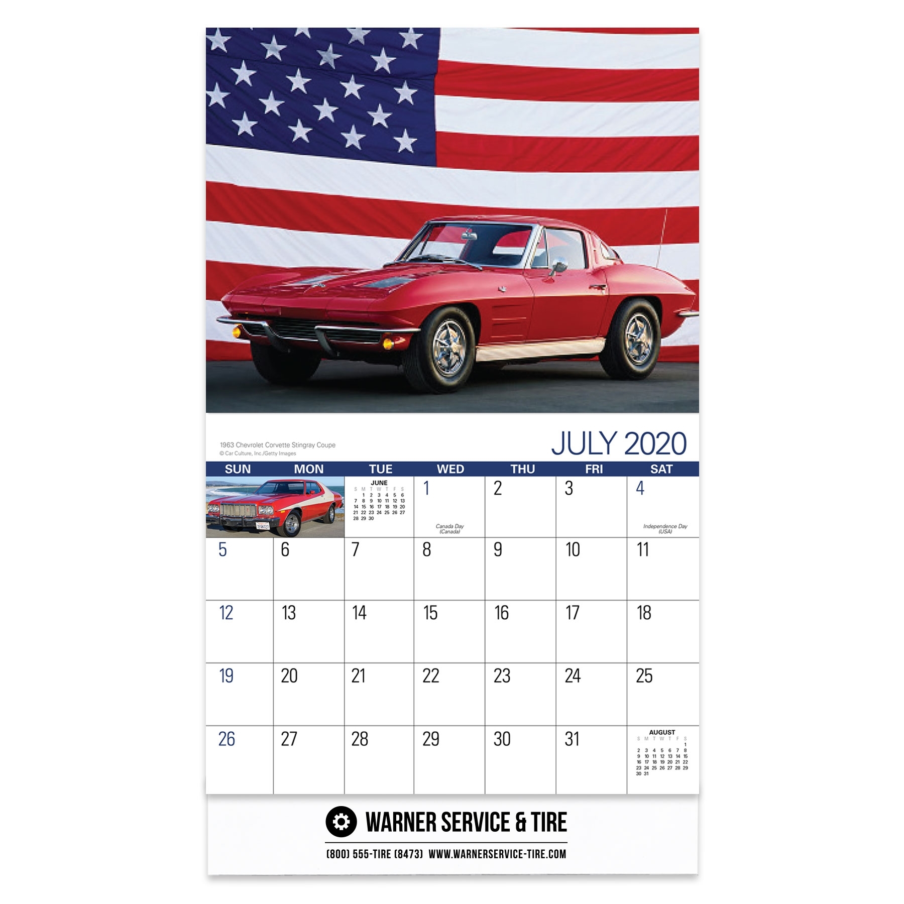 2020 American Muscle Cars Wall Calendar 2020 American Muscle Cars Wall  Calendar