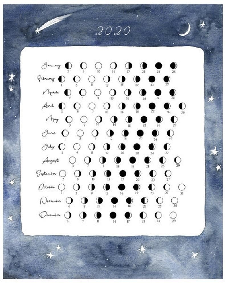 Moon Calendar 2024 In Zodiac Calendar 2024 Ireland Printable