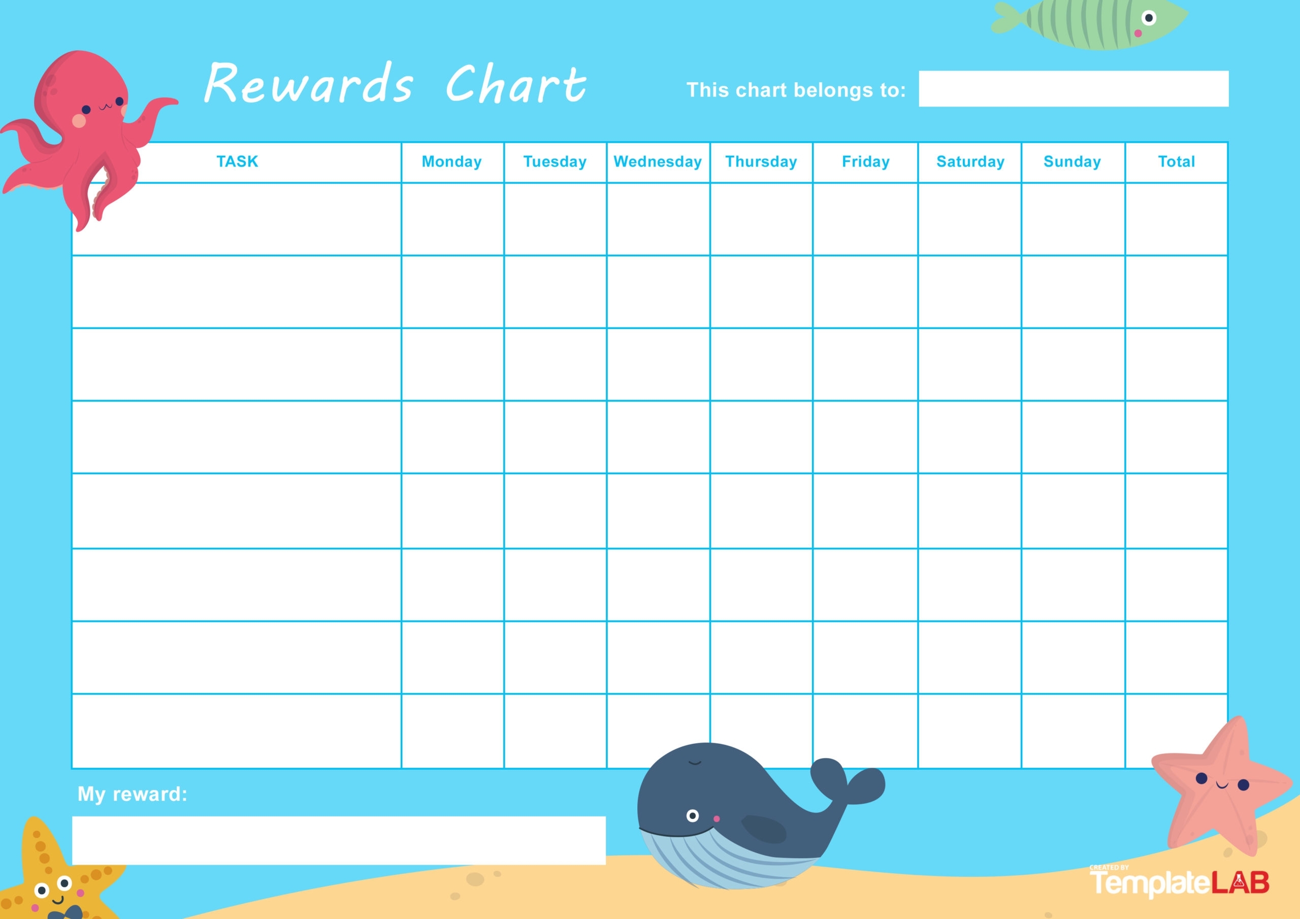 Free Printable Reward Calendar Month Calendar Printable