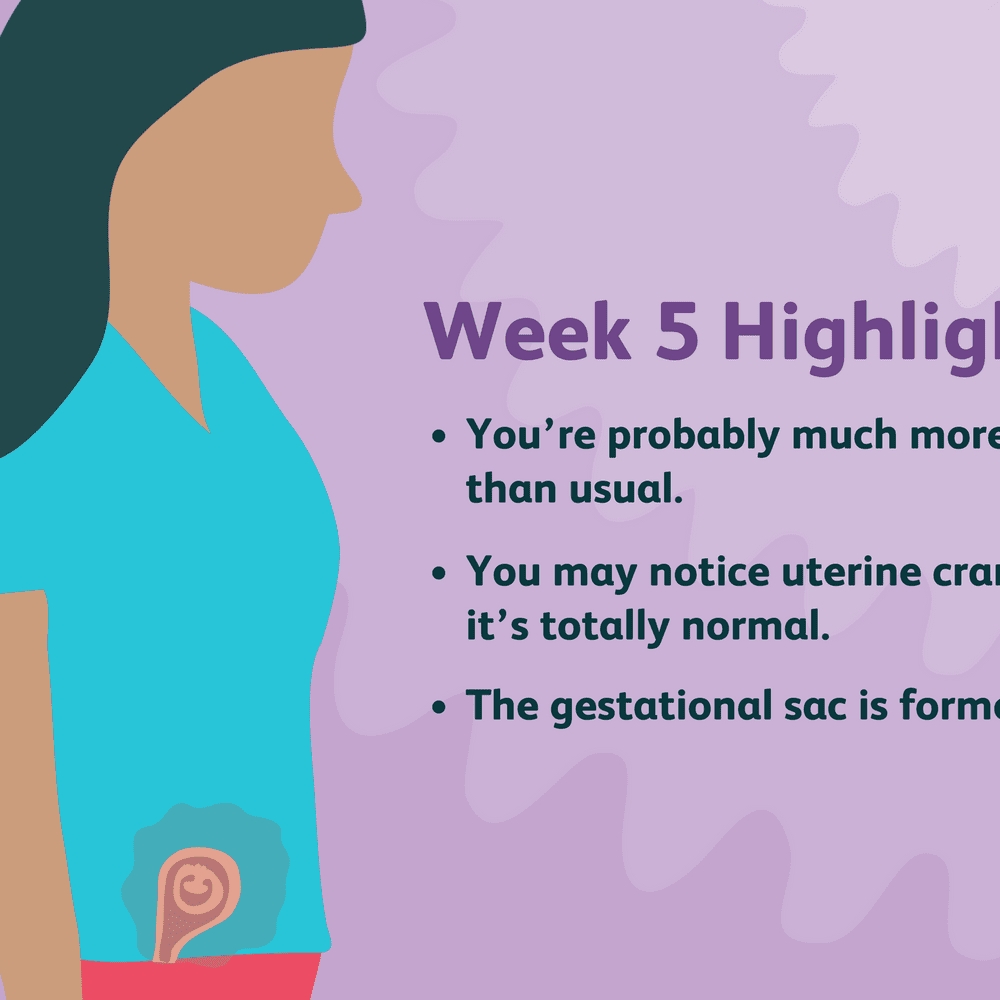 5 Weeks Pregnant: Baby Development, Symptoms, And More