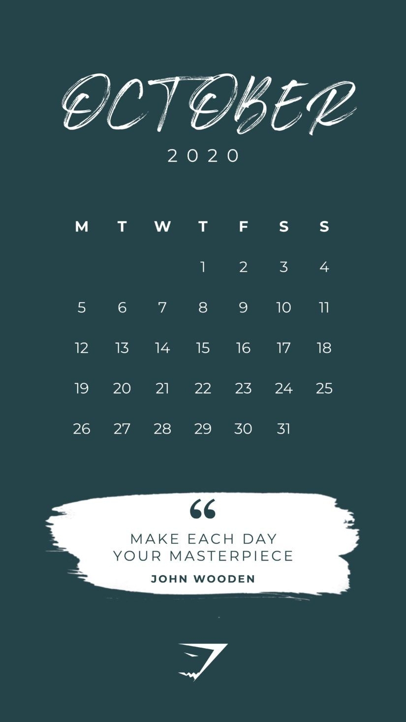 50 Free Printable October 2020 Calendars With Holidays Trong