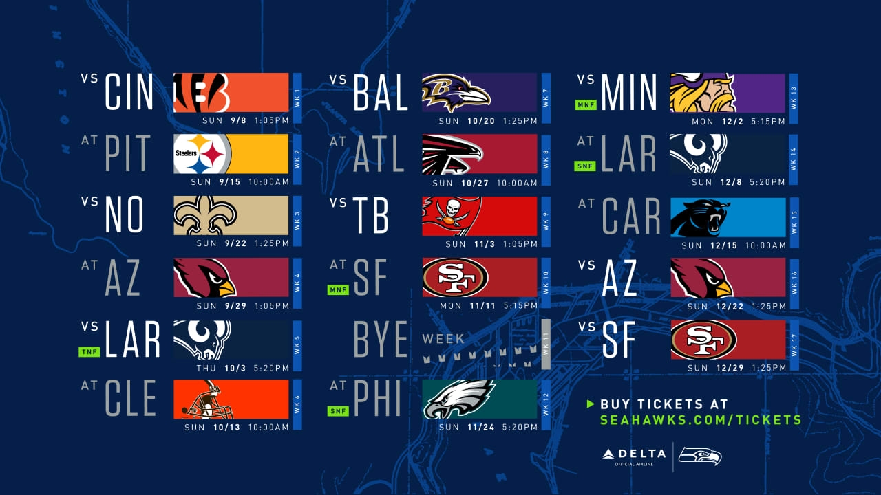 A Game-By-Game Breakdown Of The Seattle Seahawks&#039; 2019 Schedule