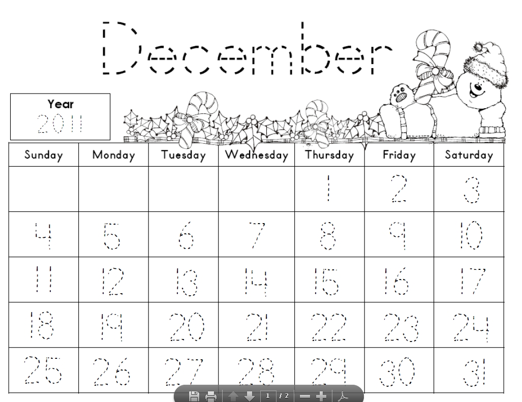 Aloha Kindergarten!: Trace The Date Each Day Of School (With