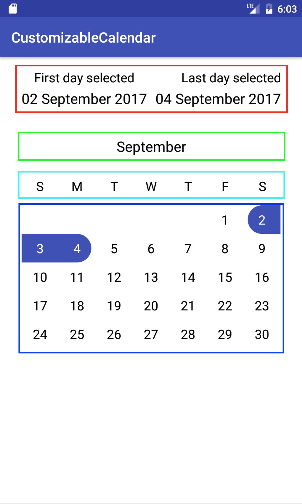 Android Custom Calendar With Events - Patel Prashant - Medium