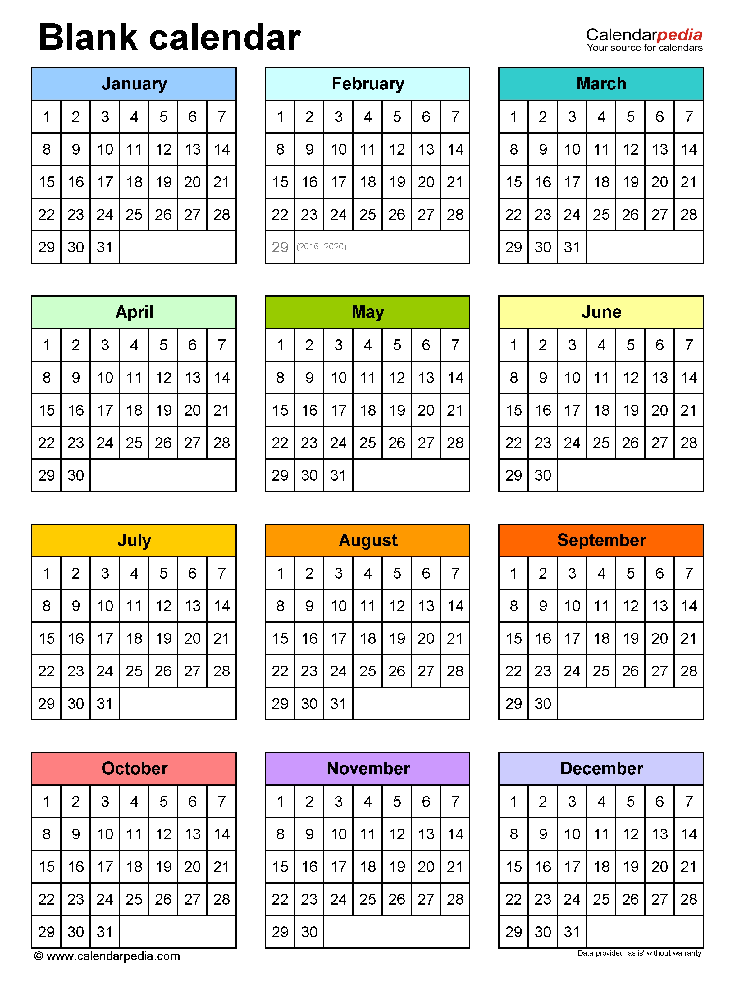 Year Calendar Microsoft Word Month Calendar Printable