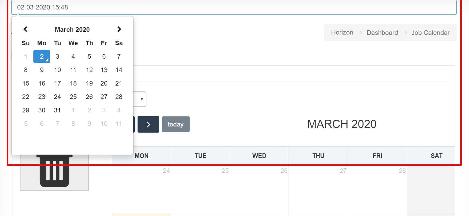 Bootstrap.min.css Calendar Not Working With Full Calendar