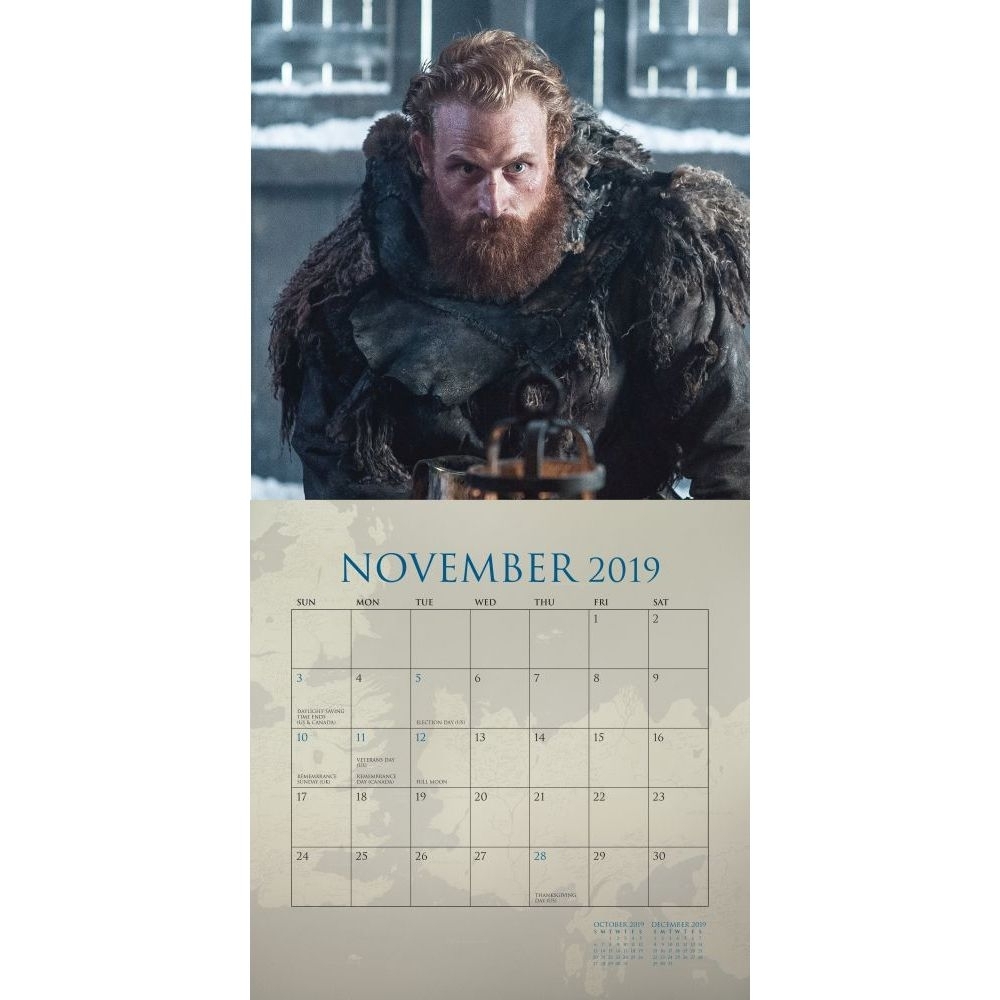 Calendar 2020 Game Of Thrones | Calendar Printables Free
