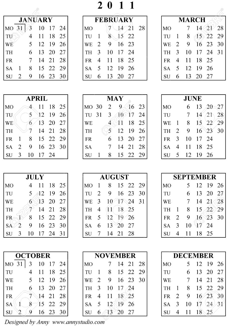 Calendar Year 2011