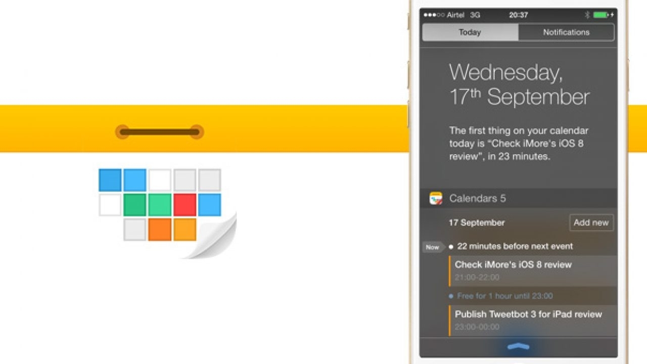 Calendars 5.5 Adds Today Widget &amp; Interactive Notifications