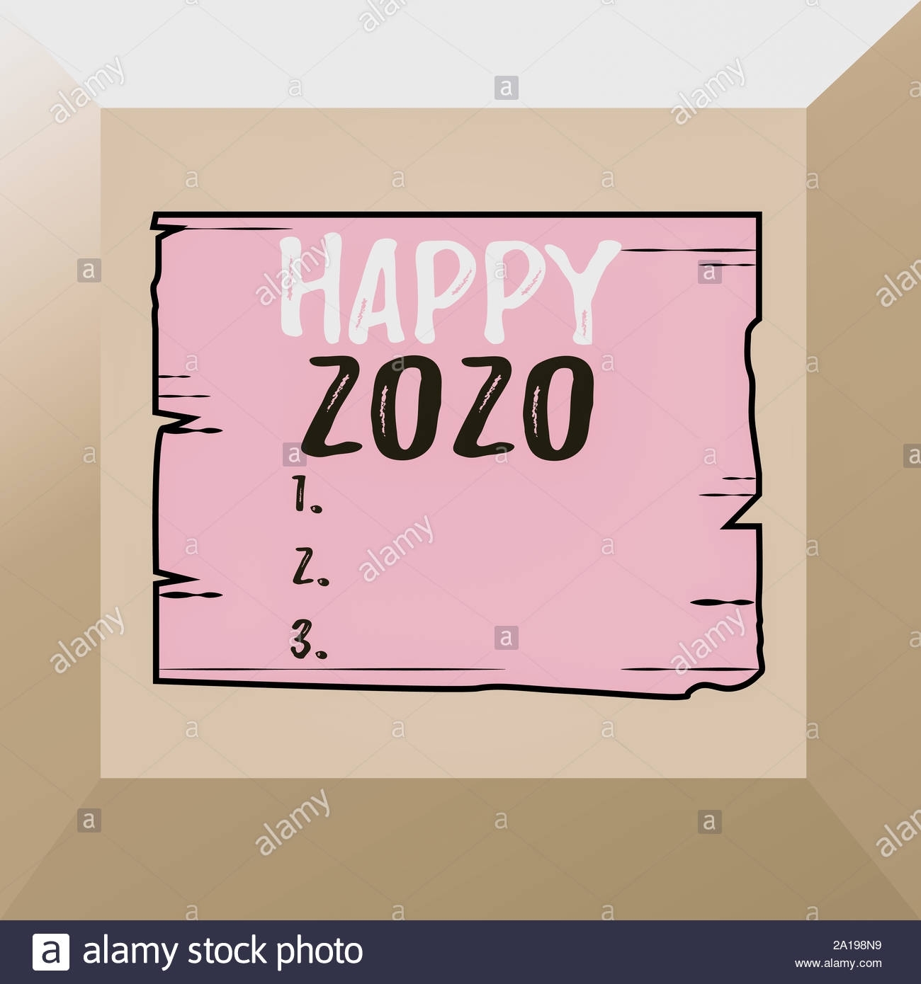 Conceptual Hand Writing Showing Happy 2020. Concept Meaning