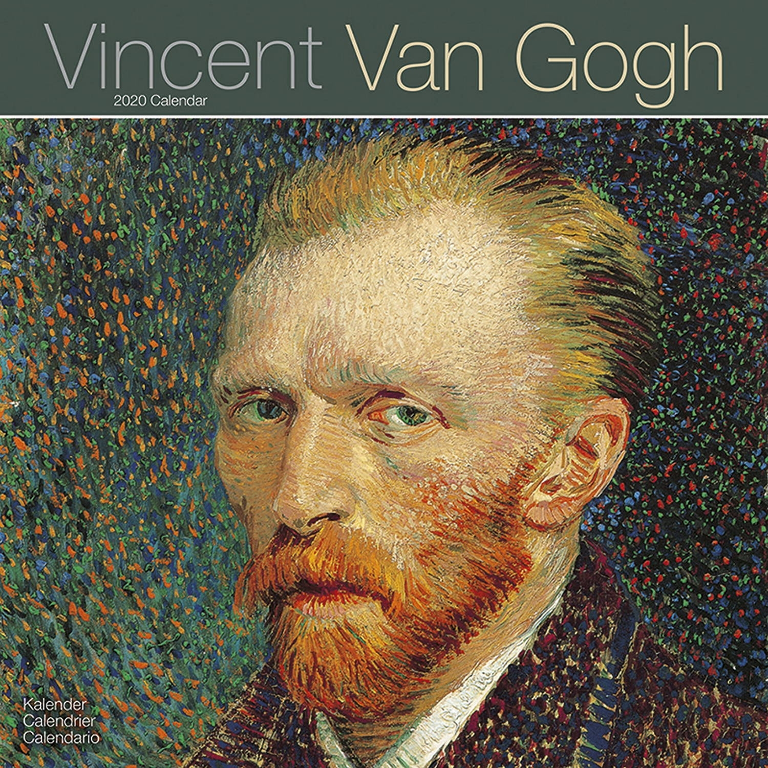Calendar 2020 Van Gogh Month Calendar Printable