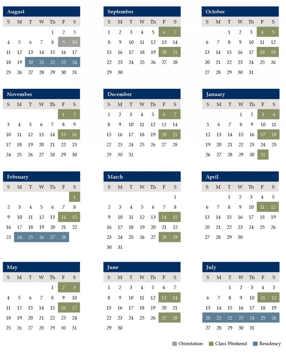 3 Year Calendar Georgetown | Month Calendar Printable