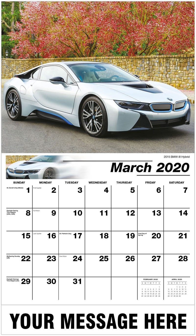 Galleria Exotic Car - 2020 Promotional Calendar