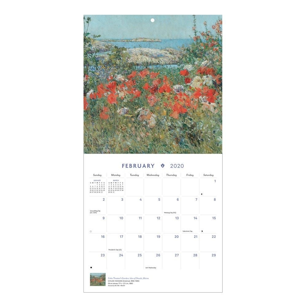 Impressionist Escapes Mini Wall Calendar 2020 | Wall