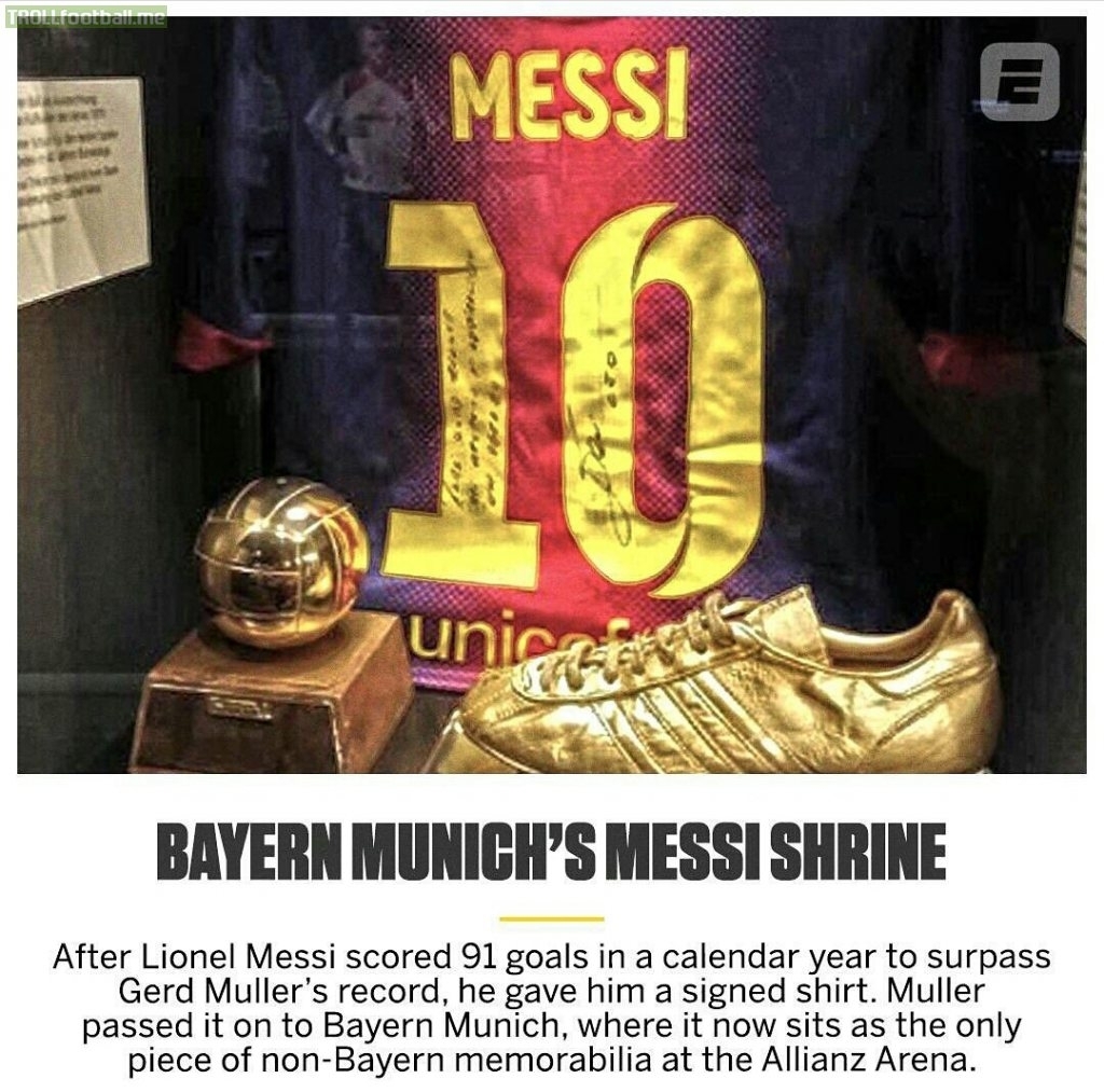 In 2012, When Messi Broke Gerd Muller's Record Of Most Goals