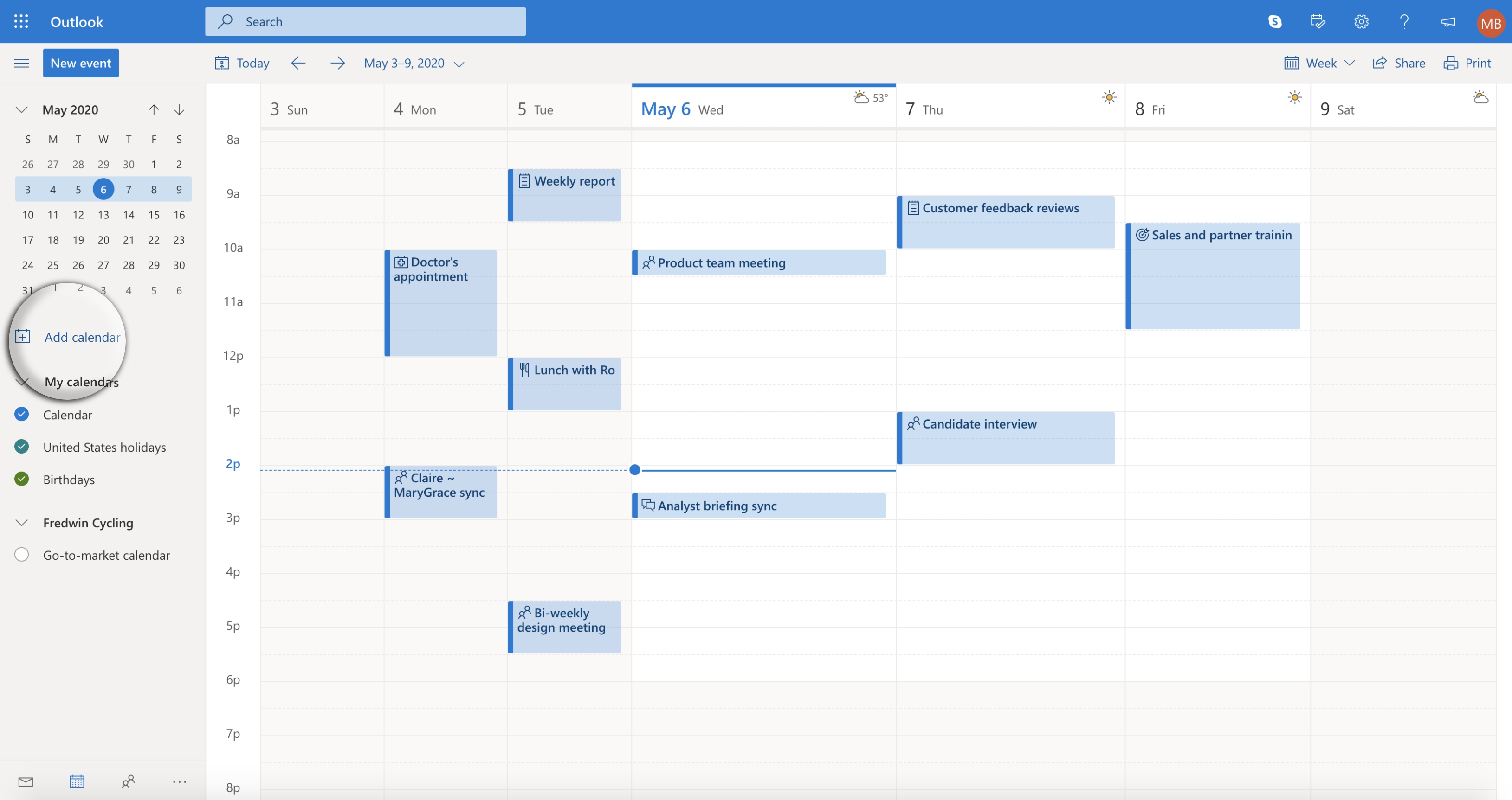 Integrate With Microsoft Outlook Calendar (Office 365) – Aha