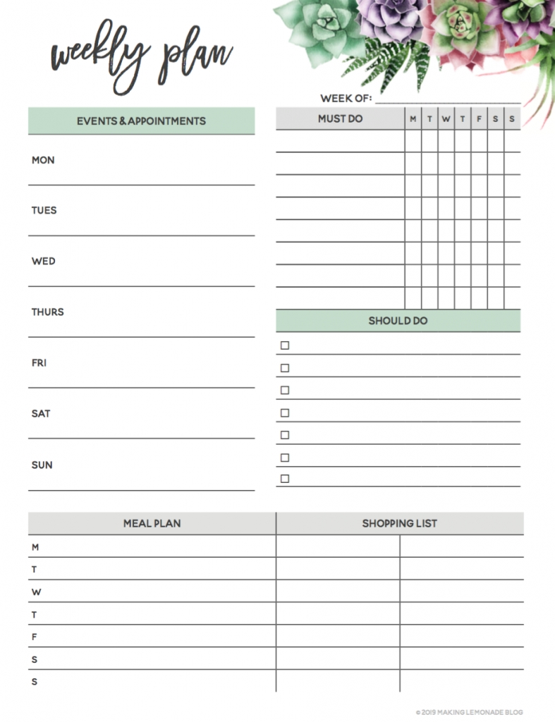 free printable calendar planner 2020 month calendar printable