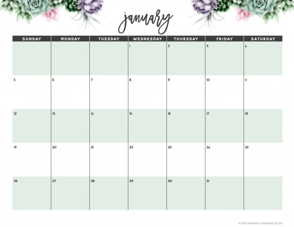 It's Here! Get Your Free 2020 Printable Planner! | Making