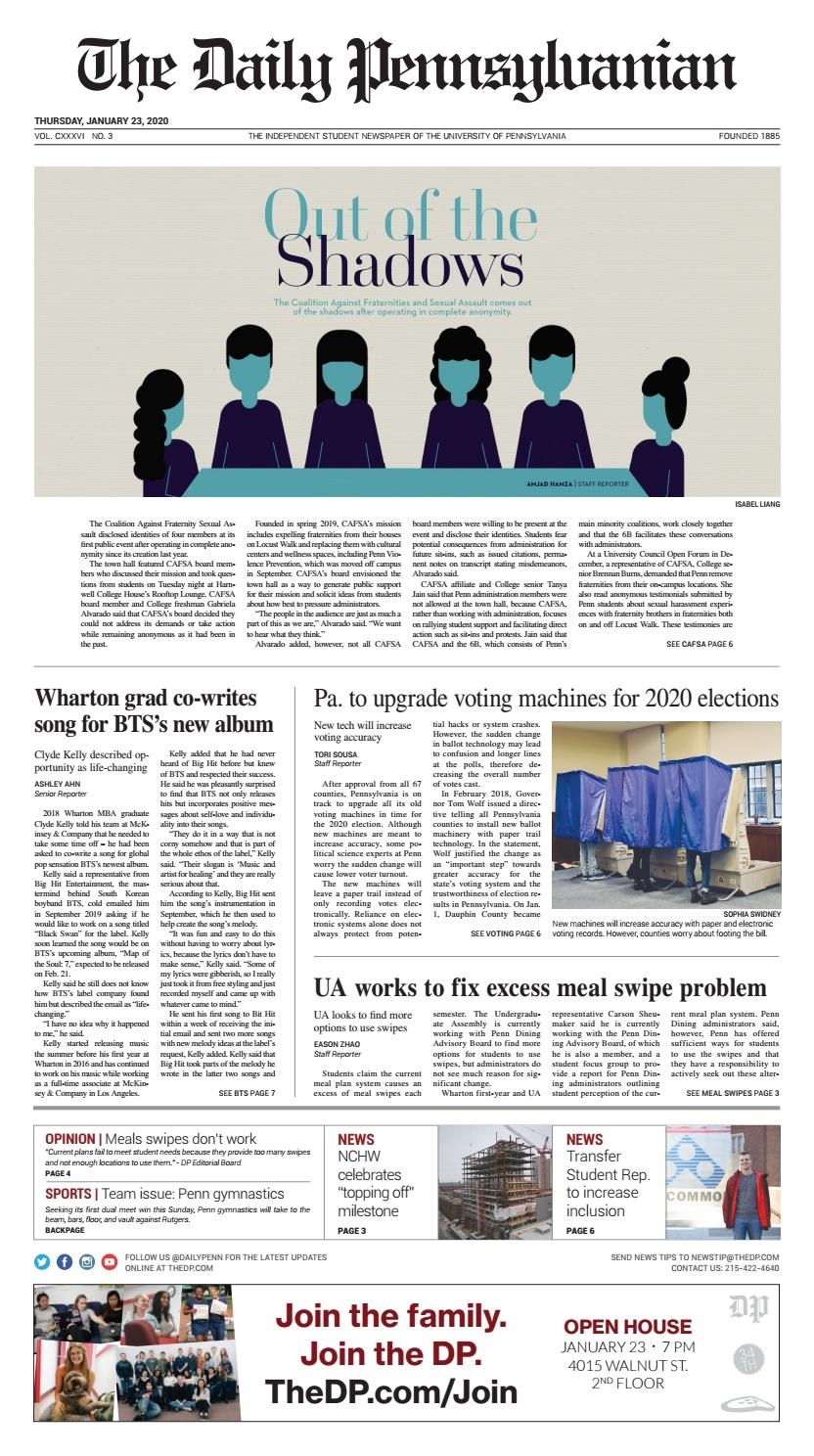 January 23, 2020The Daily Pennsylvanian - Issuu