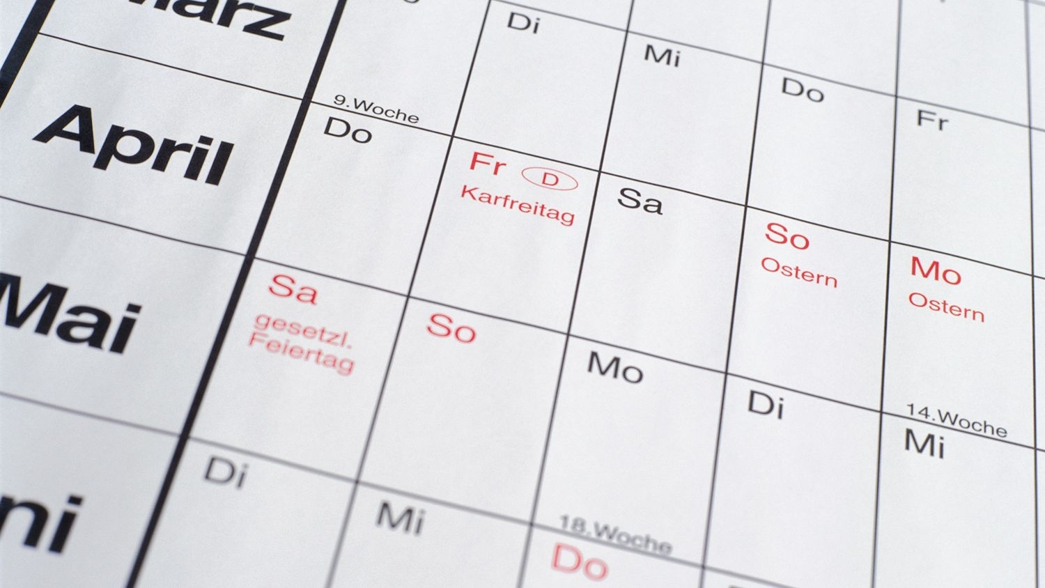 Learn The Months, Dates, Seasons, And Days In German