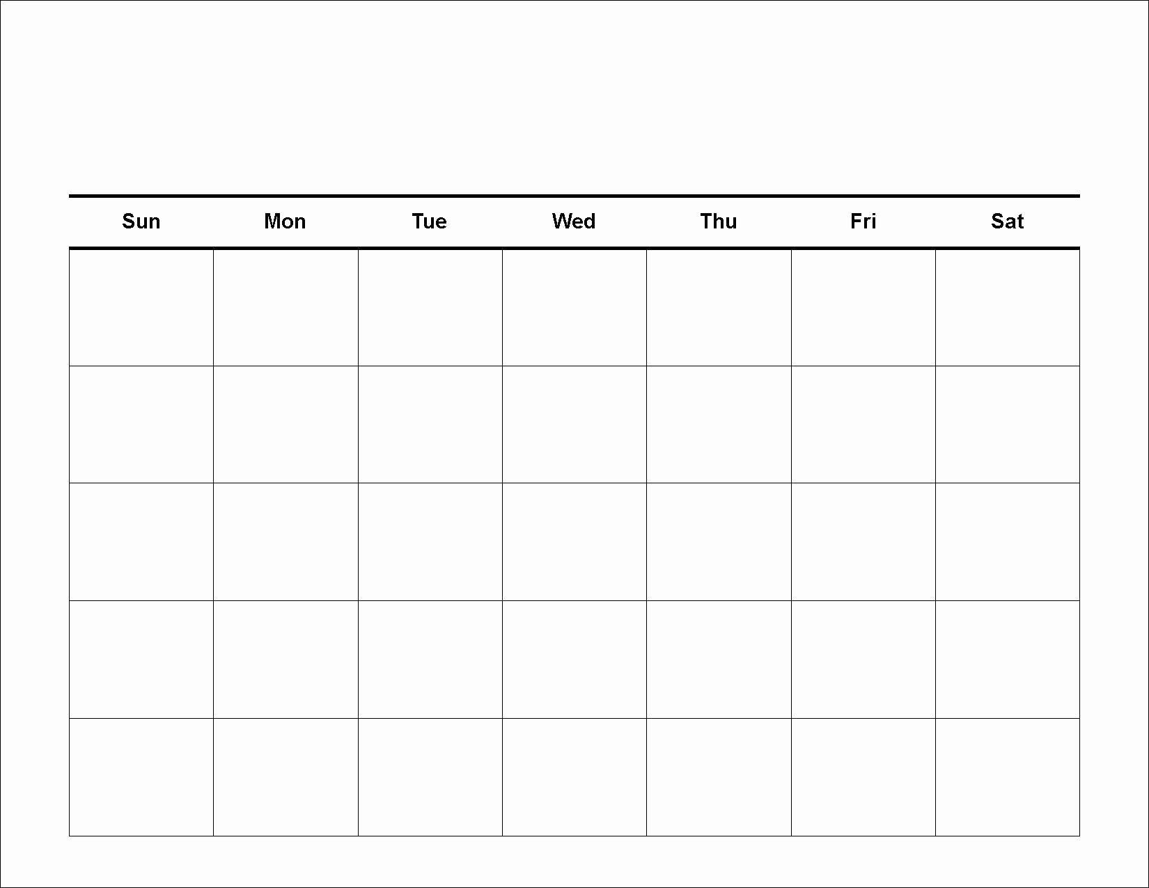 Lovely Blank Weekly Schedule Template In 2020 (With Images