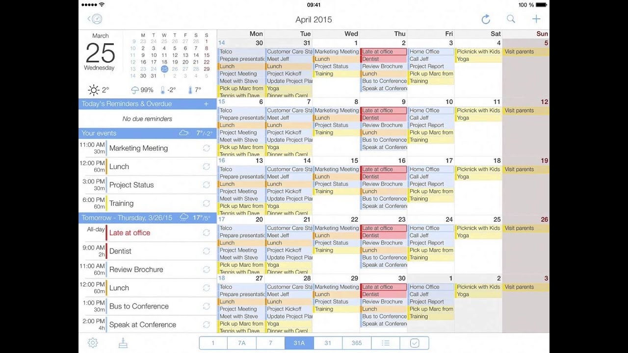 Mical - Kalender App Für Apple Ios Iphone Und Ipad