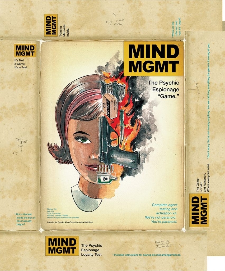 Mind Mgmt&quot; Board Game Gets Kickstarter Campaign!