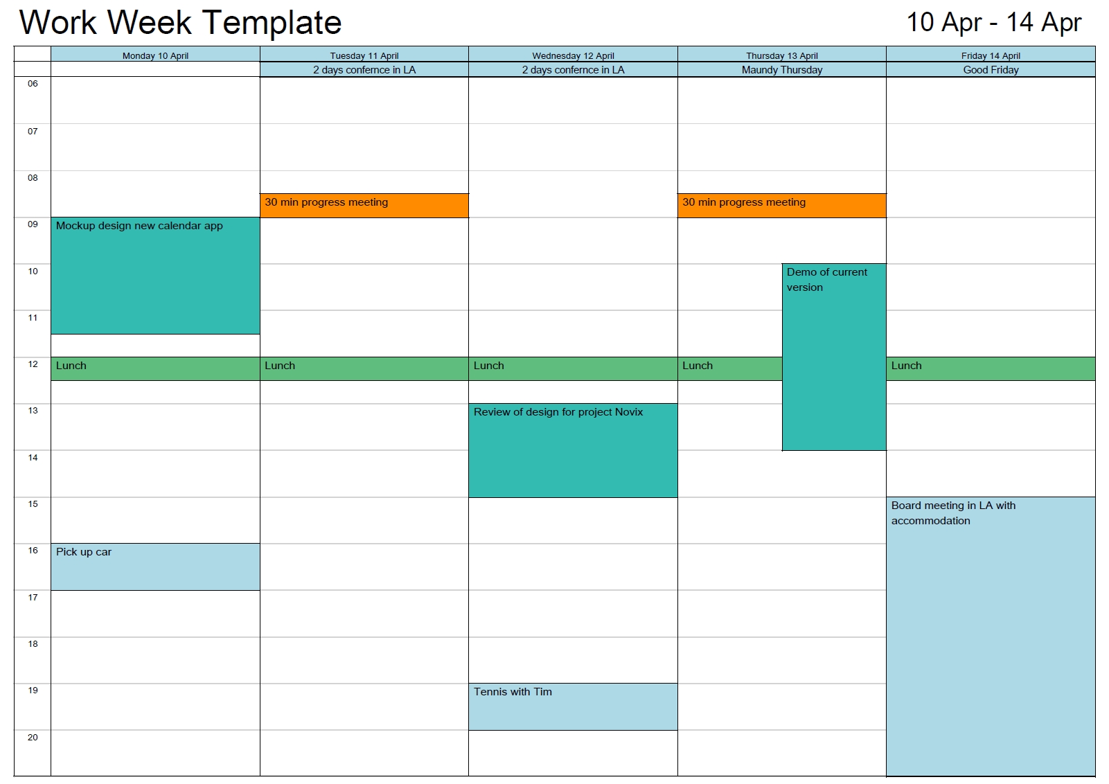 Outlook Calendar Print