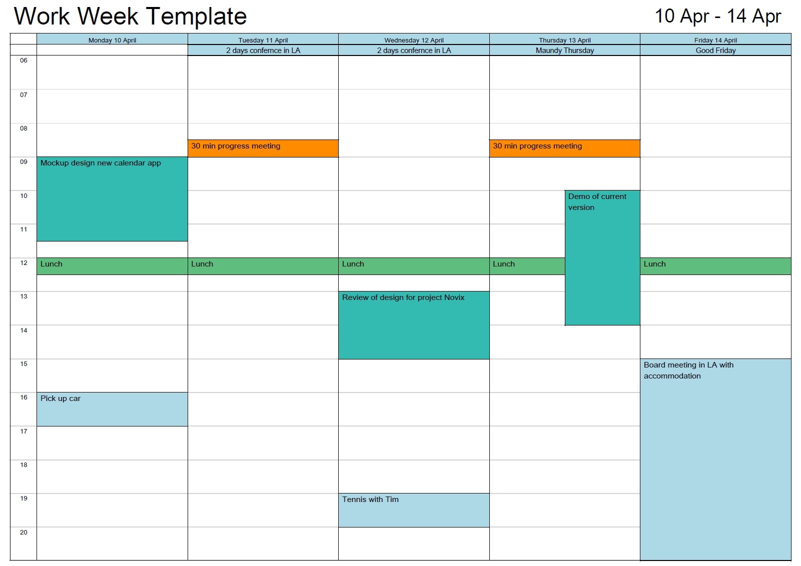 calendar template for powerpoint mac