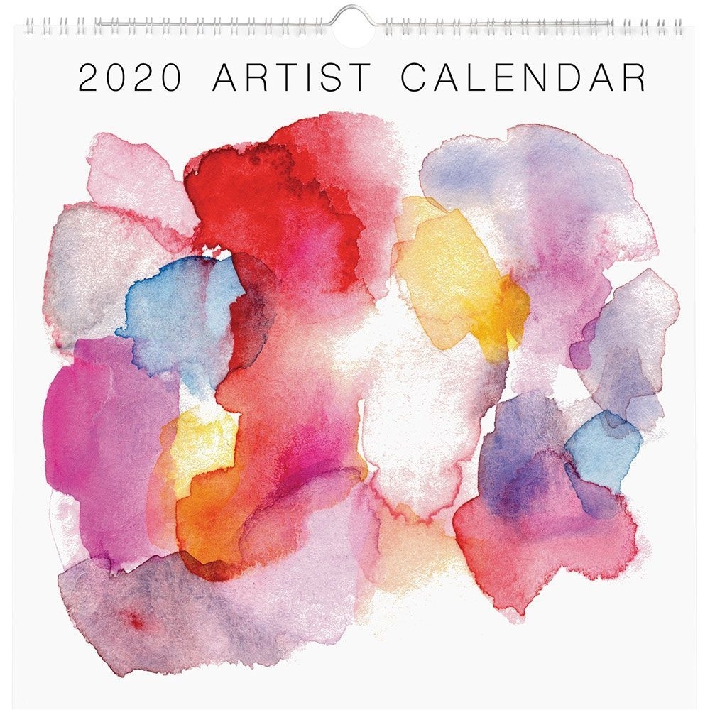 Paper Source 2020 Artist Calendar, 12 Month, 12&quot; X 12&quot;