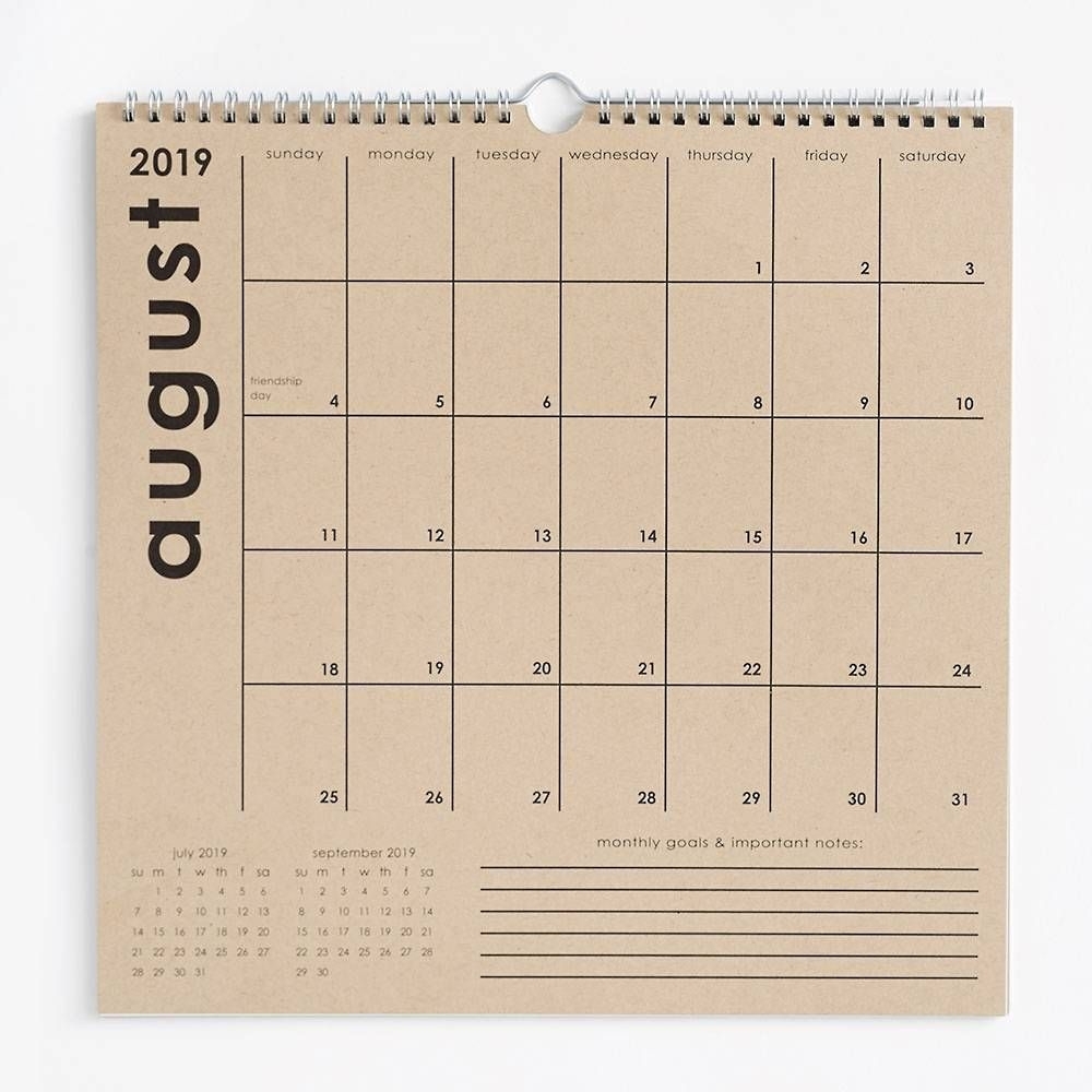 Paper Source Classic Grid 2020 Calendar | Calendar, Work