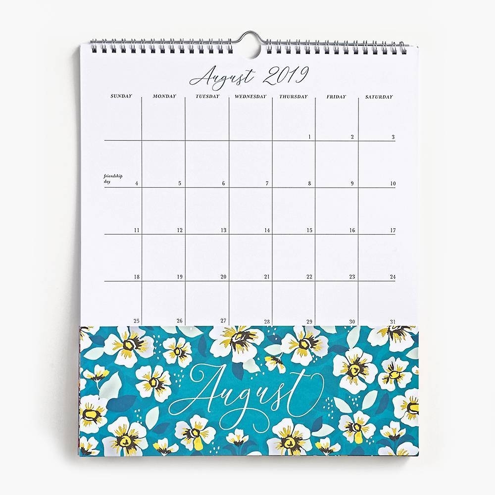 Paper Source Floral 2019/2020 Pocket Calendar | Paper Source